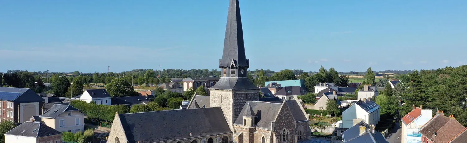 Entreprise de nettoyage à Octeville-sur-Mer — l’église Saint-Martin et le bourg